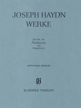  Joseph Haydn - Reihe 7 | Notturni mit Orgelleiern | Buch |  Sack Fachmedien