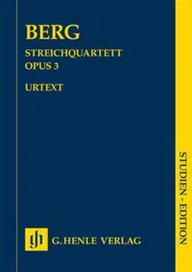 Scheideler |  Alban Berg - Streichquartett op. 3 | Buch |  Sack Fachmedien