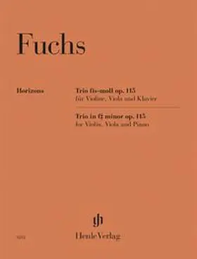  Robert Fuchs - Trio fis-moll op. 115 für Violine, Viola und Klavier | Buch |  Sack Fachmedien