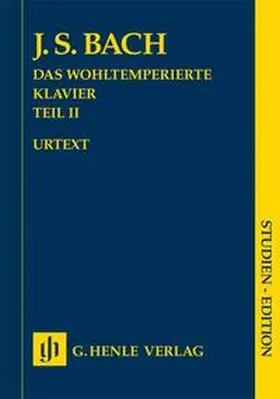  Johann Sebastian Bach - Das Wohltemperierte Klavier Teil II BWV 870-893 | Buch |  Sack Fachmedien