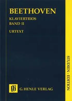  Ludwig van Beethoven - Klaviertrios, Band II | Buch |  Sack Fachmedien