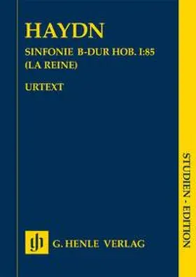 Nakano |  Joseph Haydn - Sinfonie B-dur Hob. I:85 (La Reine) (Pariser Sinfonie) | Buch |  Sack Fachmedien