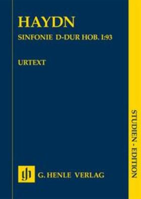 Gruber / von Zahn | Haydn, J: Sinfonie D-dur Hob. I:93 SE | Buch | 979-020189061-6 | sack.de