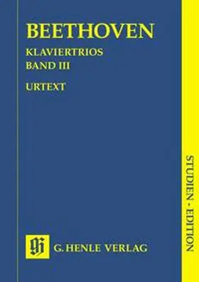 Klugmann |  Ludwig van Beethoven - Klaviertrios, Band III | Buch |  Sack Fachmedien