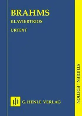  Johannes Brahms - Klaviertrios | Buch |  Sack Fachmedien
