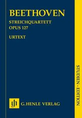  Ludwig van Beethoven - Streichquartett Es-dur op. 127 | Buch |  Sack Fachmedien