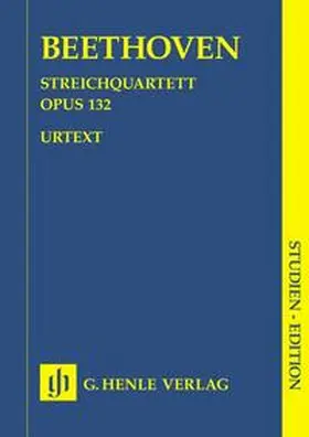 Platen | Ludwig van Beethoven - Streichquartett a-moll op. 132 | Buch | 979-020189743-1 | sack.de