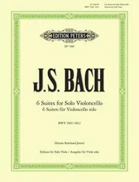 Rowland-Jones |  Suiten für Violoncello solo BWV 1007-1012 | Buch |  Sack Fachmedien