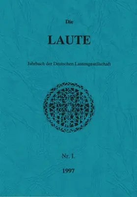 Deutsche Lautengesellschaft / Király |  Die Laute | Buch |  Sack Fachmedien