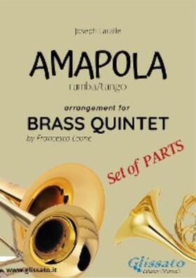 Lacalle |  Amapola - Brass Quintet - set of parts | eBook | Sack Fachmedien