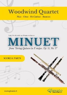Boccherini |  Woodwind Quartet "Minuet" by Boccherini (score & parts) | eBook | Sack Fachmedien