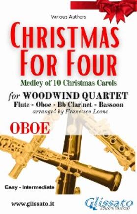 Authors / Leone |  Oboe part of "Christmas for four" - Woodwind Quartet | eBook | Sack Fachmedien