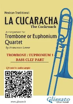 Traditional / Leone |  Trombone/Euphonium 1 part of "La Cucaracha" for Quartet | eBook | Sack Fachmedien