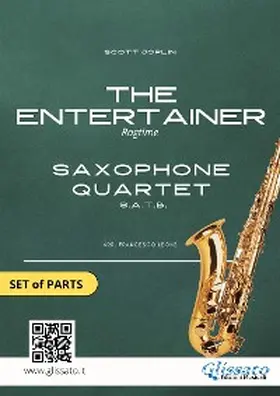 Joplin |  Saxophone Quartet: The Entertainer (score & parts) | eBook | Sack Fachmedien