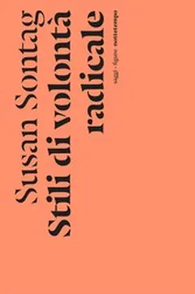 Sontag |  Stili di volontà radicale | eBook | Sack Fachmedien