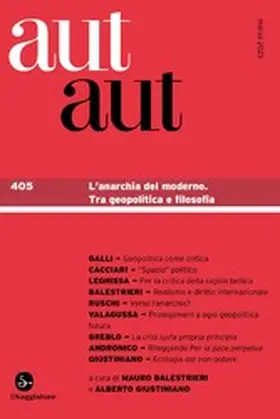 VV. / Balestrieri / Giustiniano |  aut aut 405 | eBook | Sack Fachmedien