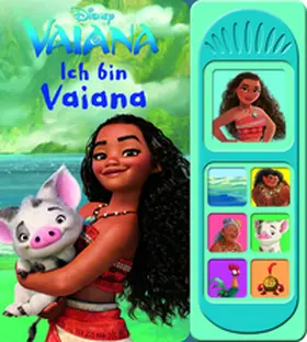  Disney Vaiana - Ich bin Vaiana - Soundbuch - Pappbilderbuch mit 7 Geräuschen | Buch |  Sack Fachmedien