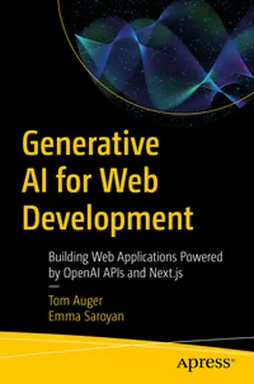 Auger / Saroyan | Generative AI for Web Development | E-Book | sack.de