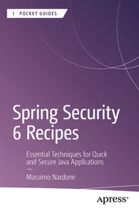 Nardone |  Spring Security 6 Recipes | eBook | Sack Fachmedien
