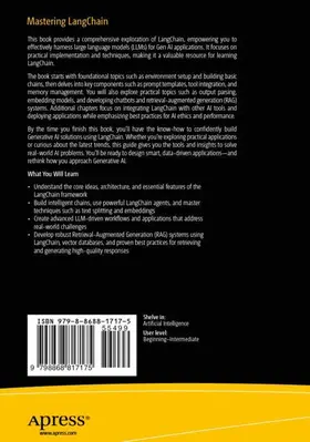 Narayan / Agarwal | Mastering LangChain | Buch | 979-8-8688-1717-5 | www.sack.de
