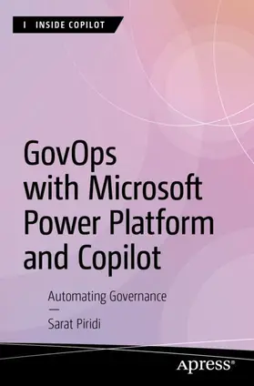 Piridi |  GovOps with Microsoft Power Platform and Copilot | Buch |  Sack Fachmedien