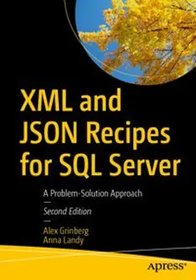 Grinberg / Landy | XML and JSON Recipes for SQL Server | E-Book | www.sack.de