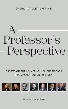 Barry / Baker |  A Professor's Perspective | eBook | Sack Fachmedien