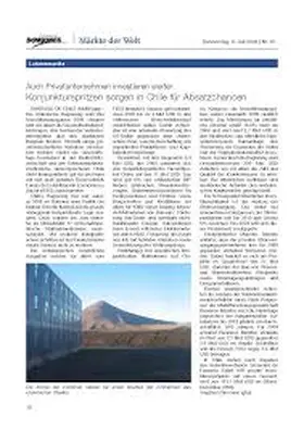  Märkte der Welt | Zeitschrift |  Sack Fachmedien