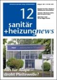  sanitär+heizungnews | Zeitschrift |  Sack Fachmedien