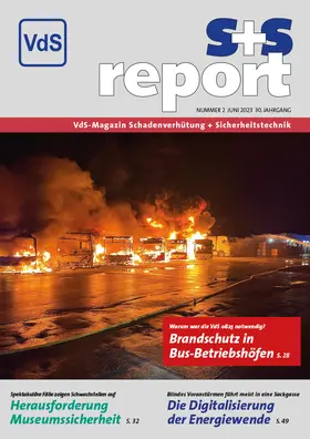 VdS Schadenverhütung |  s+s report | Zeitschrift |  Sack Fachmedien