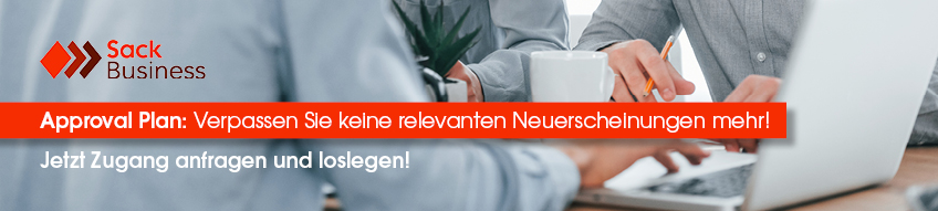 Approval Plan: Verpassen Sie keine relevanten Neuerscheinungen mehr! Approval Plan: Verpassen Sie keine relevanten Neuerscheinungen mehr!