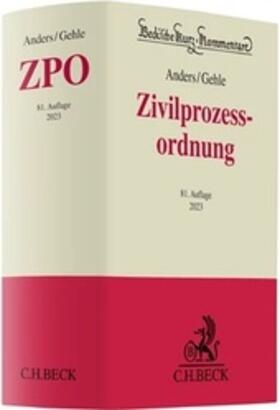 Anders / Gehle, ZPO